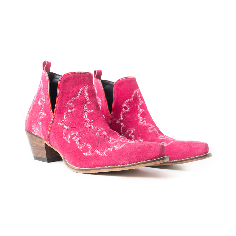 Myra Kassie Trailhead Booties In Pink