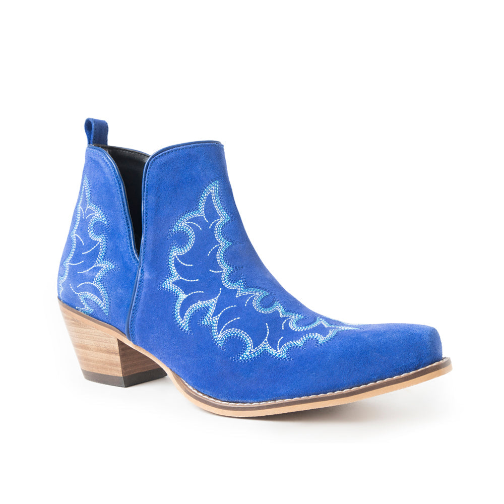 Myra Kassie Trailhead Booties In Blue