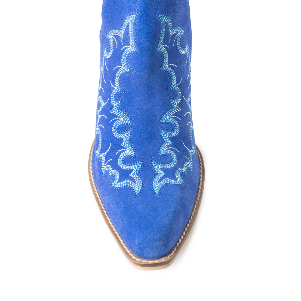 Myra Kassie Trailhead Booties In Blue
