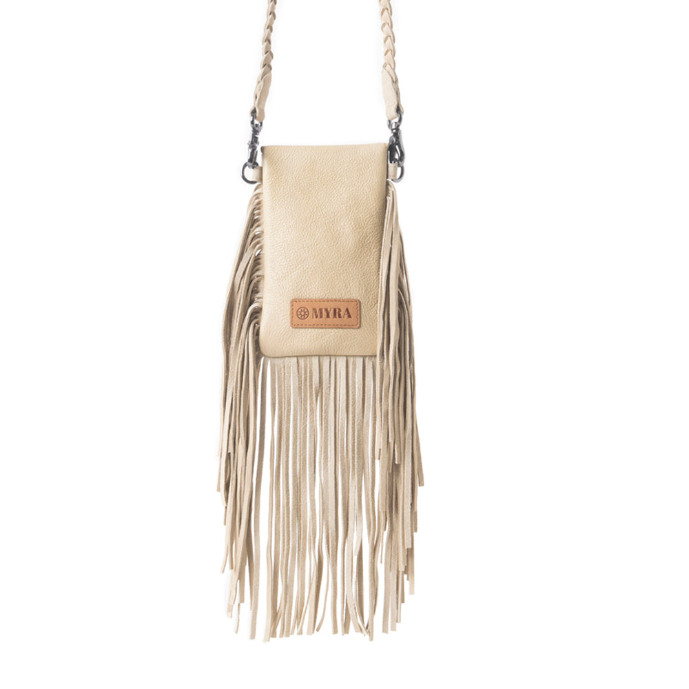 Myra Whispering Totem Leather Bag in Nomad Ivory