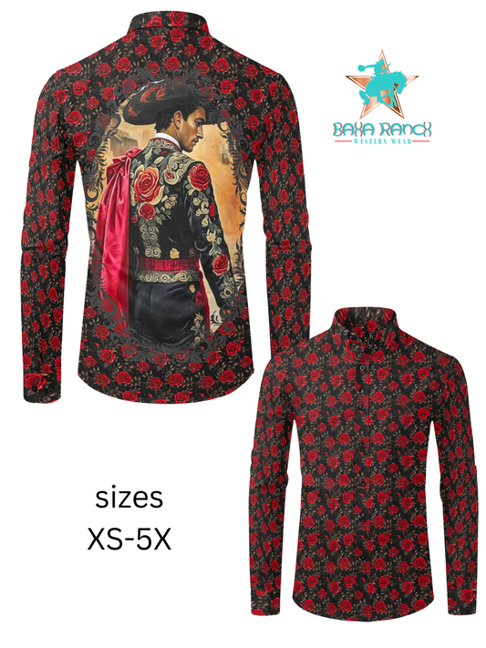 Colores de Mexico Matador Button Up Shirt
