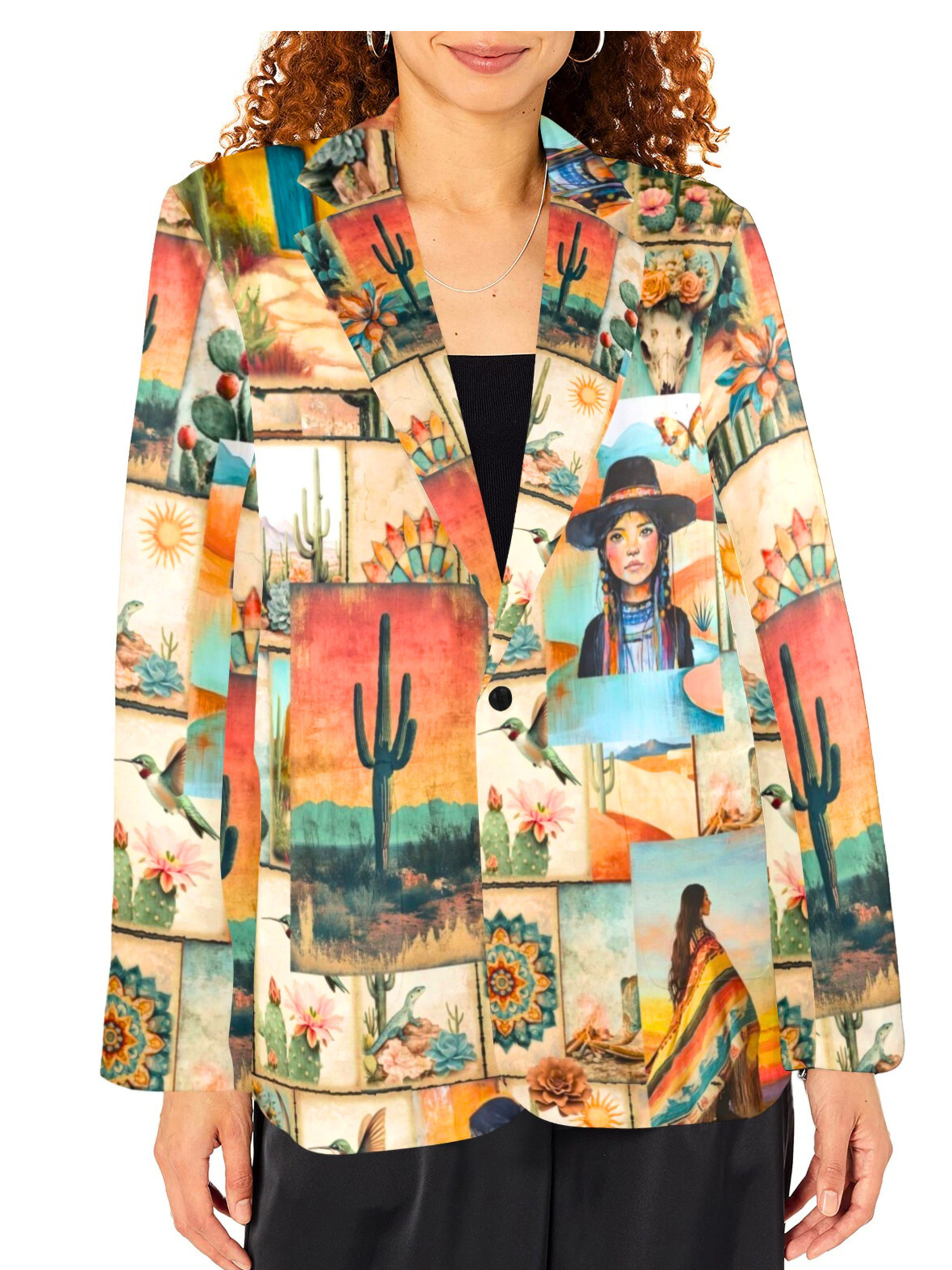 Colores de Mexico Pictures of the Southwest Blazer