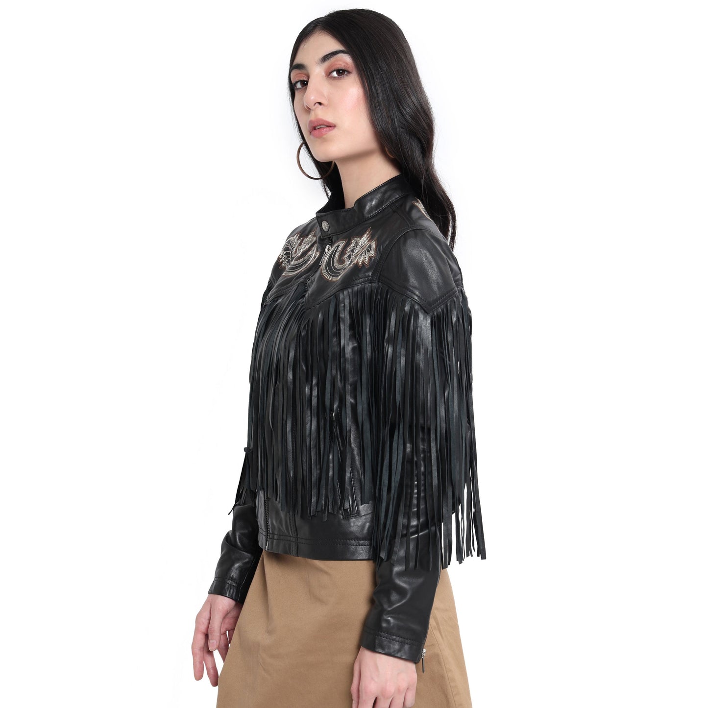 Myra Blackverse Leather Jacket