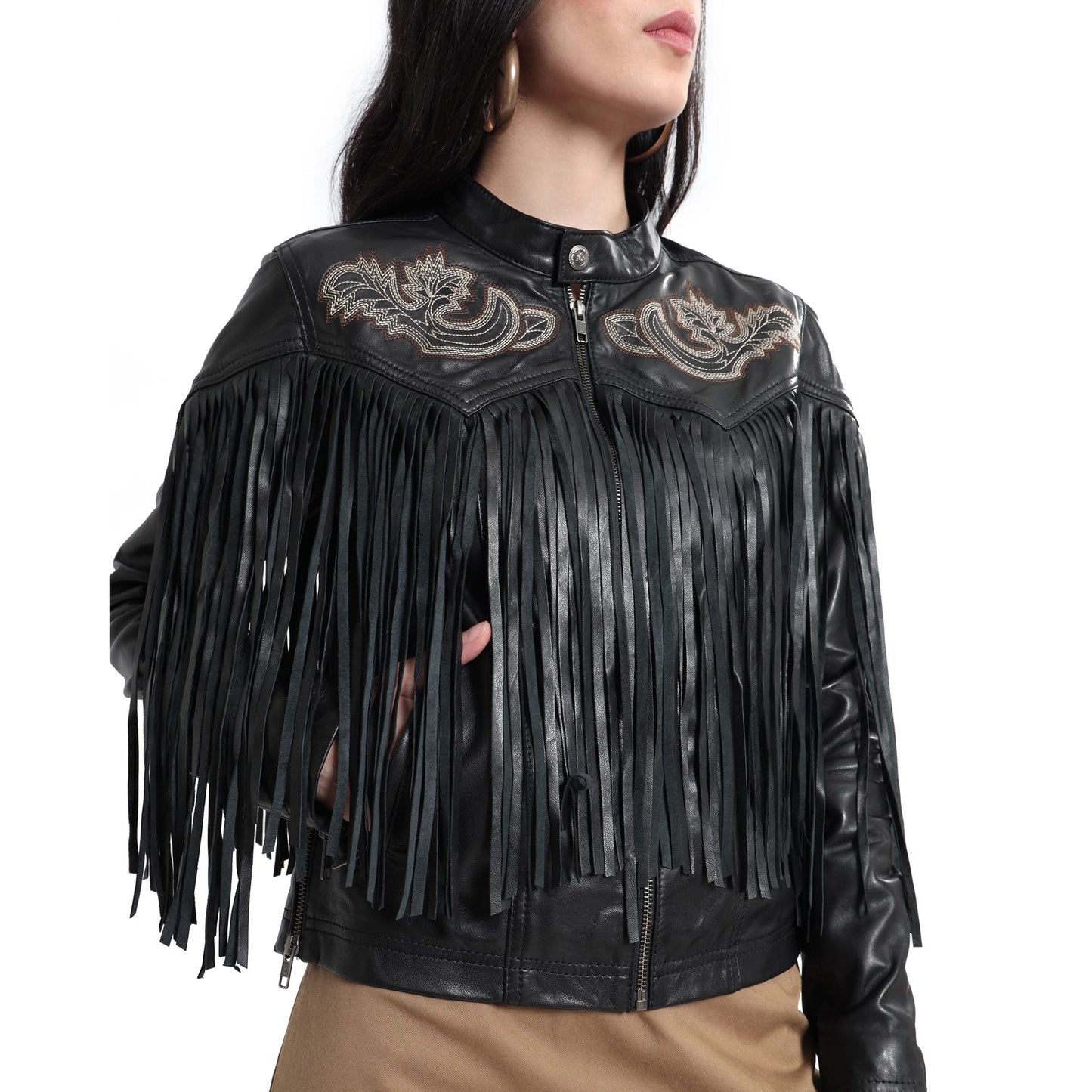 Myra Blackverse Leather Jacket