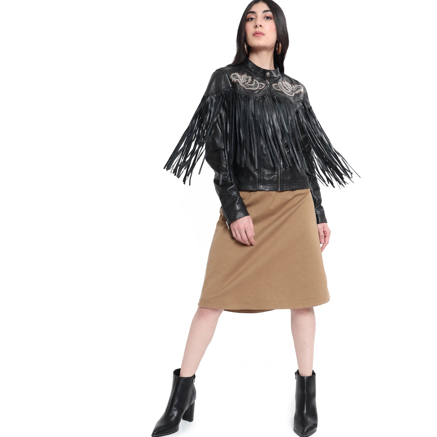 Myra Blackverse Leather Jacket