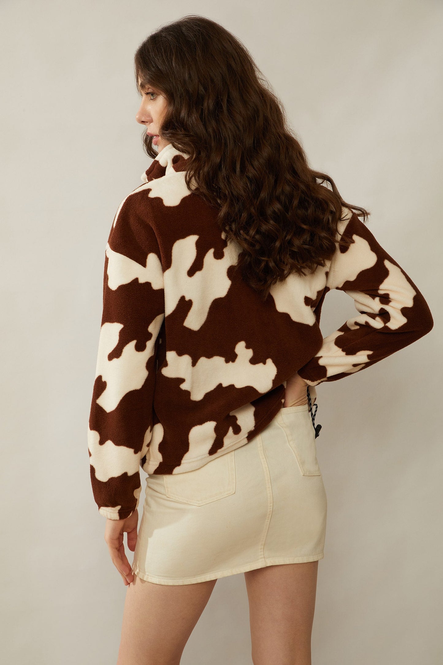 Myra Cuddly Cow Fleece Jacket