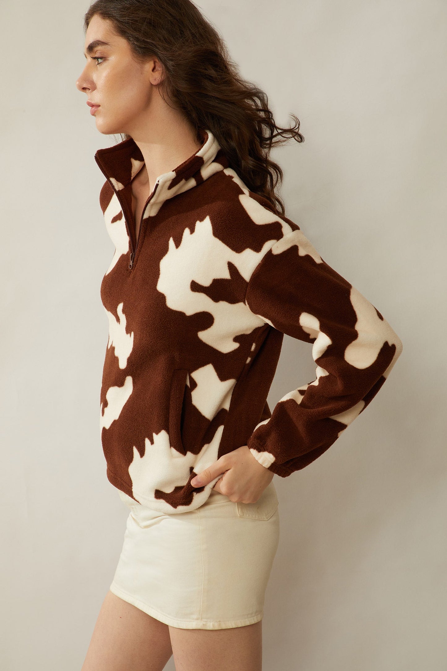 Myra Cuddly Cow Fleece Jacket