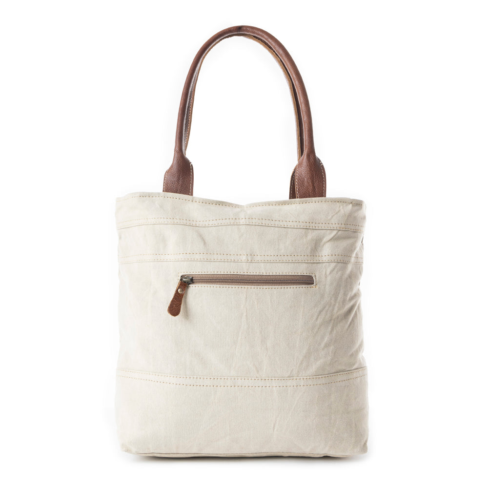 Myra Army Motif Tote Bag
