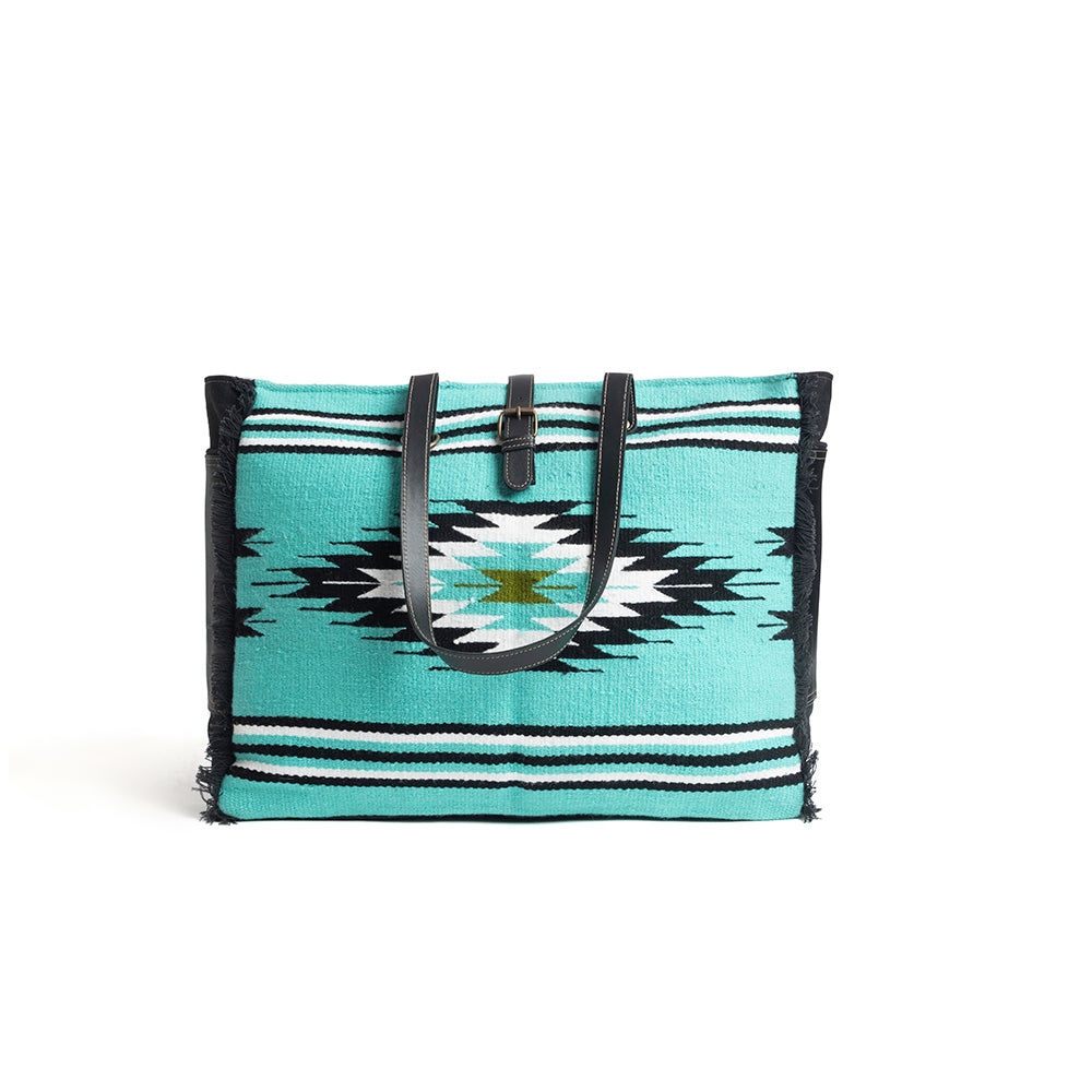 Myra Riverbend Serape Weekender Bag