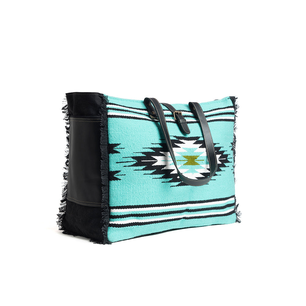 Myra Riverbend Serape Weekender Bag