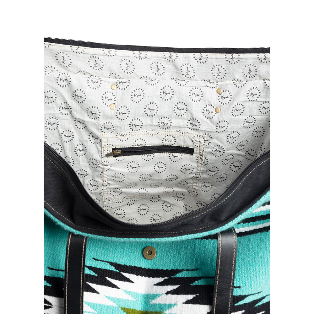 Myra Riverbend Serape Weekender Bag