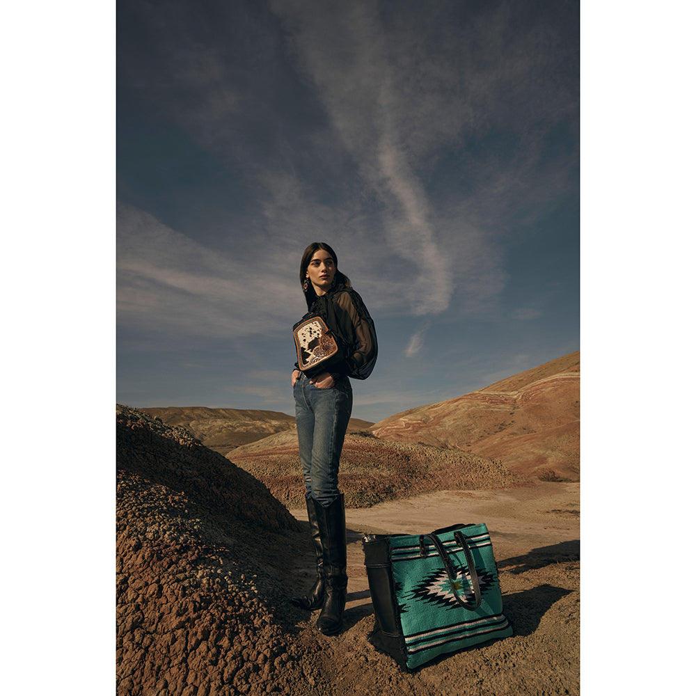Myra Riverbend Serape Weekender Bag