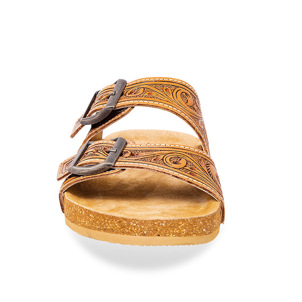 Myra Darla Trail Hand-Tooled Sandals