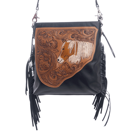Myra Stallion Spirit Hand-Tooled Bag