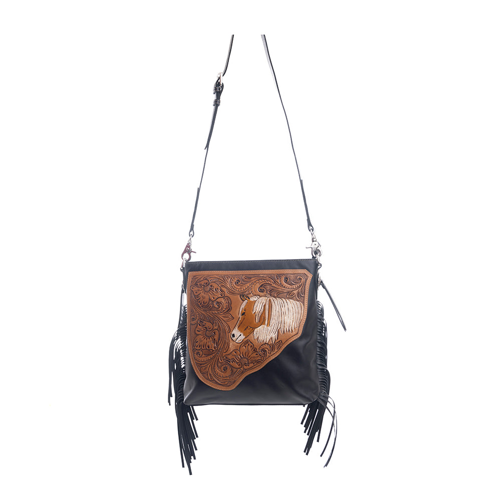 Myra Stallion Spirit Hand-Tooled Bag