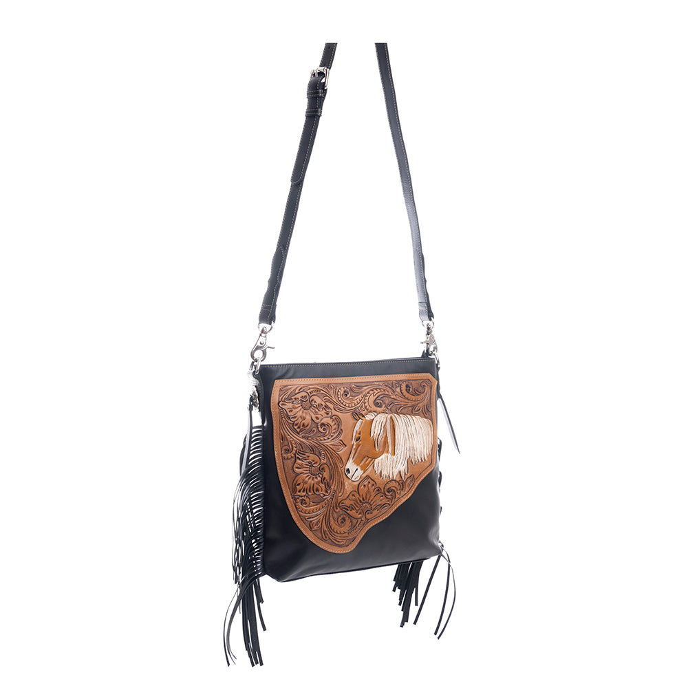 Myra Stallion Spirit Hand-Tooled Bag