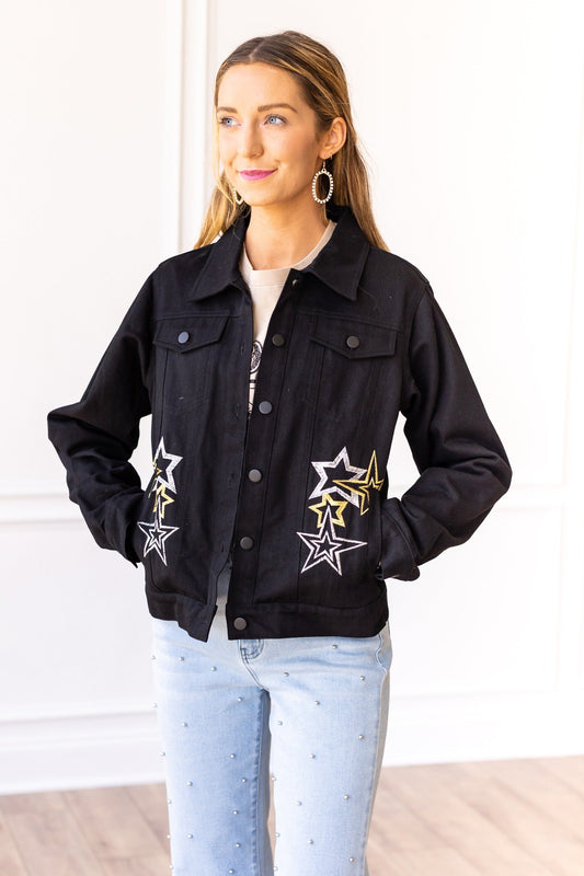 Cosmic Cowgirl Denim Jacket