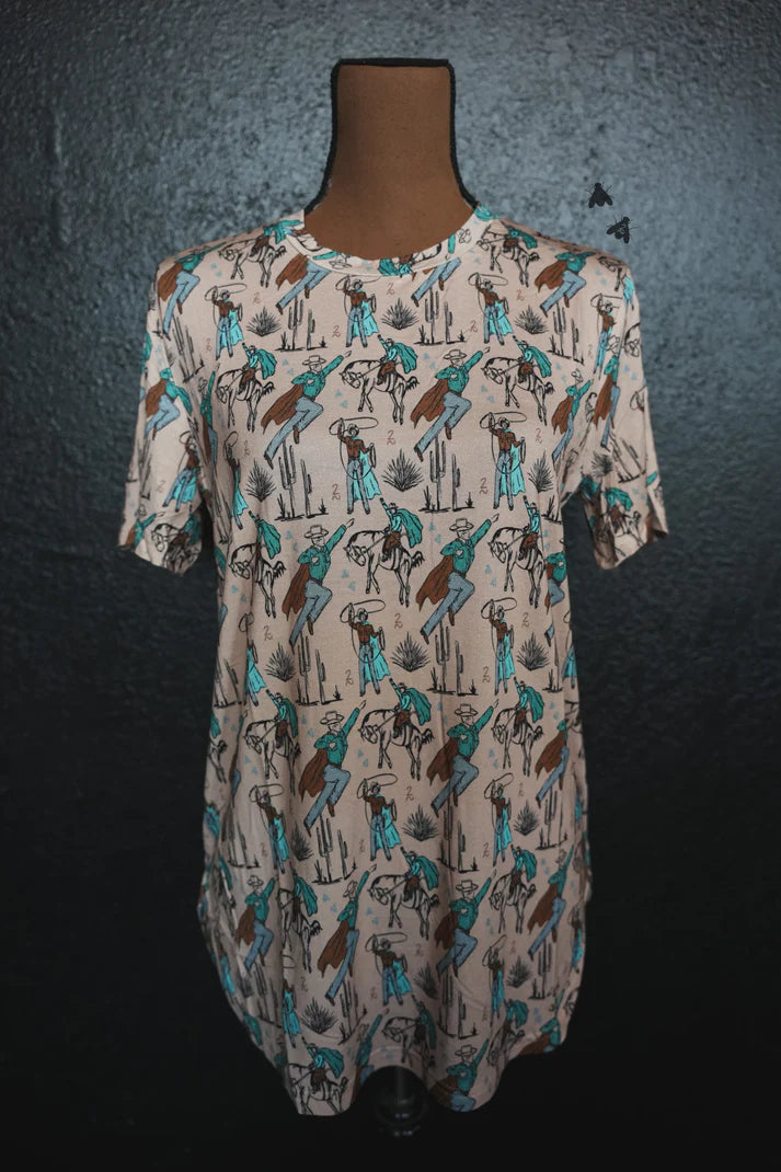 Super Fly Cowboy Guy Women's Tee