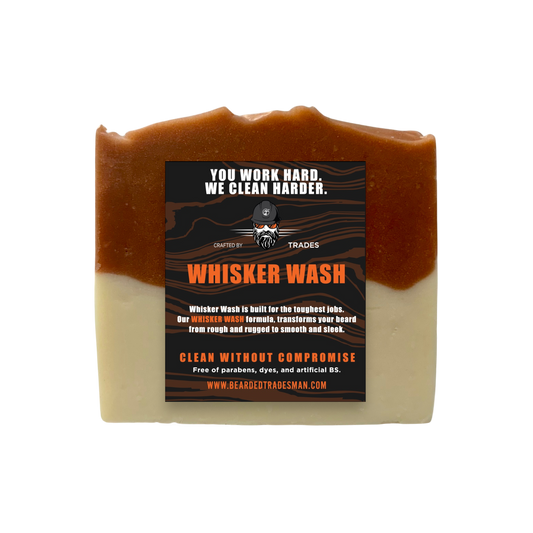 Bearded Tradesman Saddle & Cask – Leather & Brandy - Whisker Wash