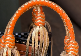 Alamo Saddlery Hand braided strap YOUR CHOICE OF LENGTH!