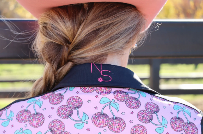 Cherry Groove Girls Western Pearl Snap Rodeo Shirt