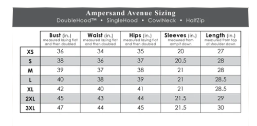 Ampersand Avenue DoubleHood™ Sweatshirt - Canyon Drive