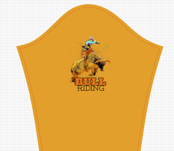 Custom Bull Rider Western Button Up Shirt