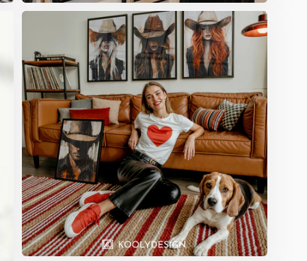 Midnight Dust – Western Cowgirl Wall Art