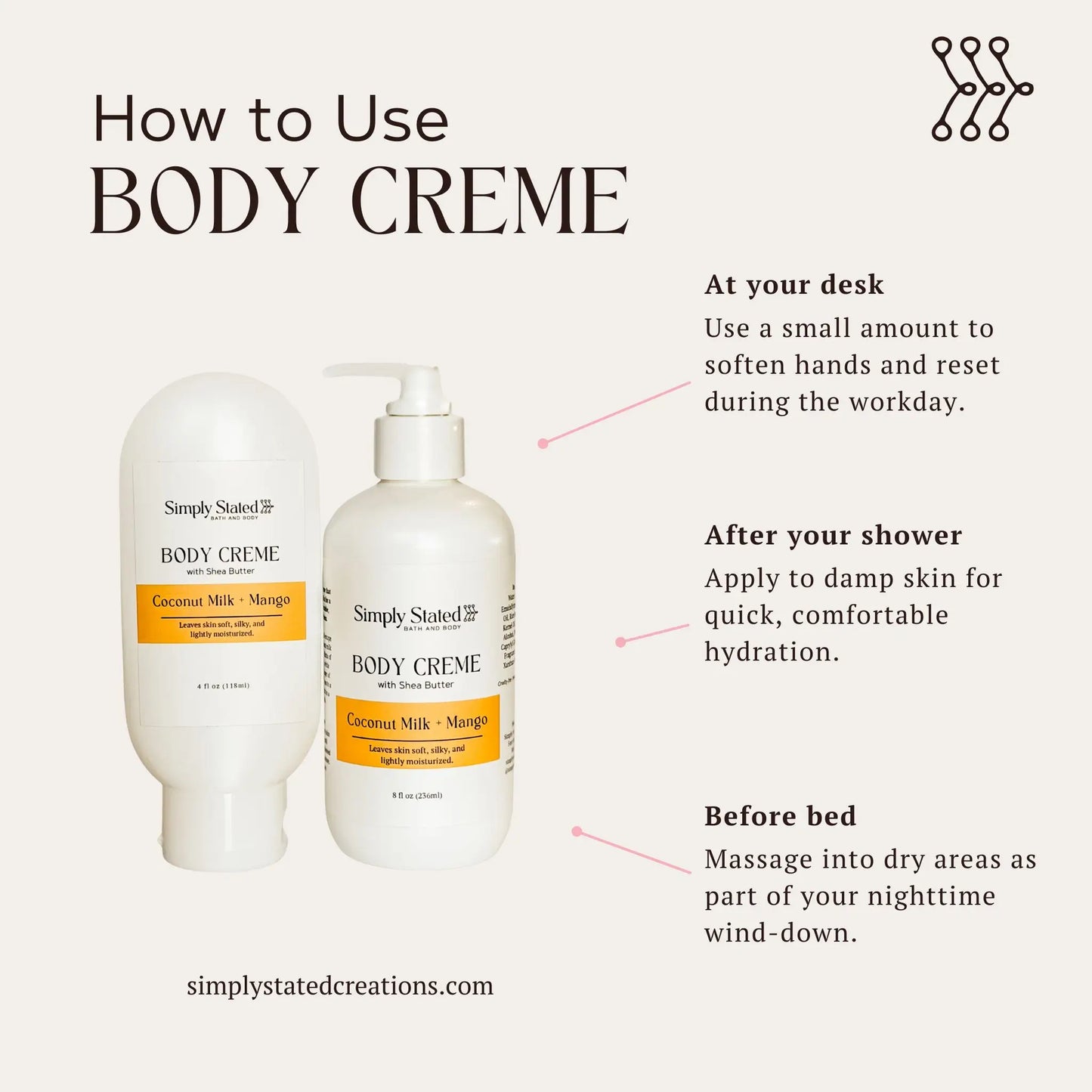 Coconut Milk + Mango Body Creme