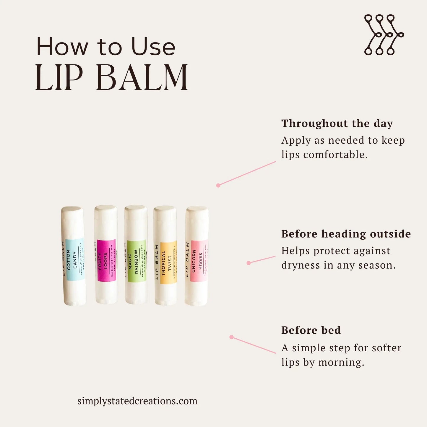 Everyday Favorites Lip Balm 4-Pack | Curated Flavor Bundles