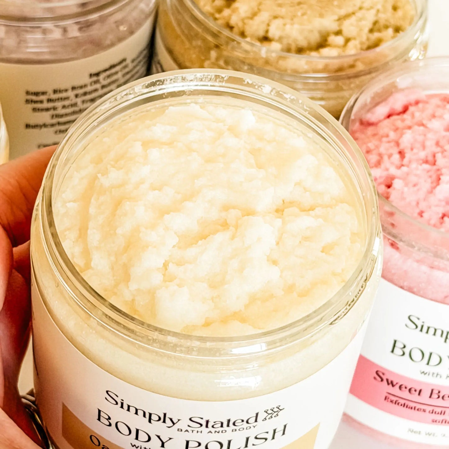 Simply Stated Oatmeal Milk + Honey Body Polish