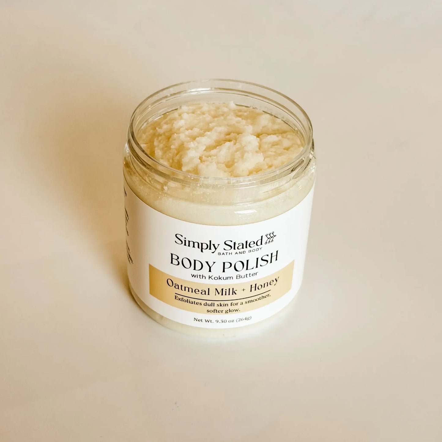 Simply Stated Oatmeal Milk + Honey Body Polish