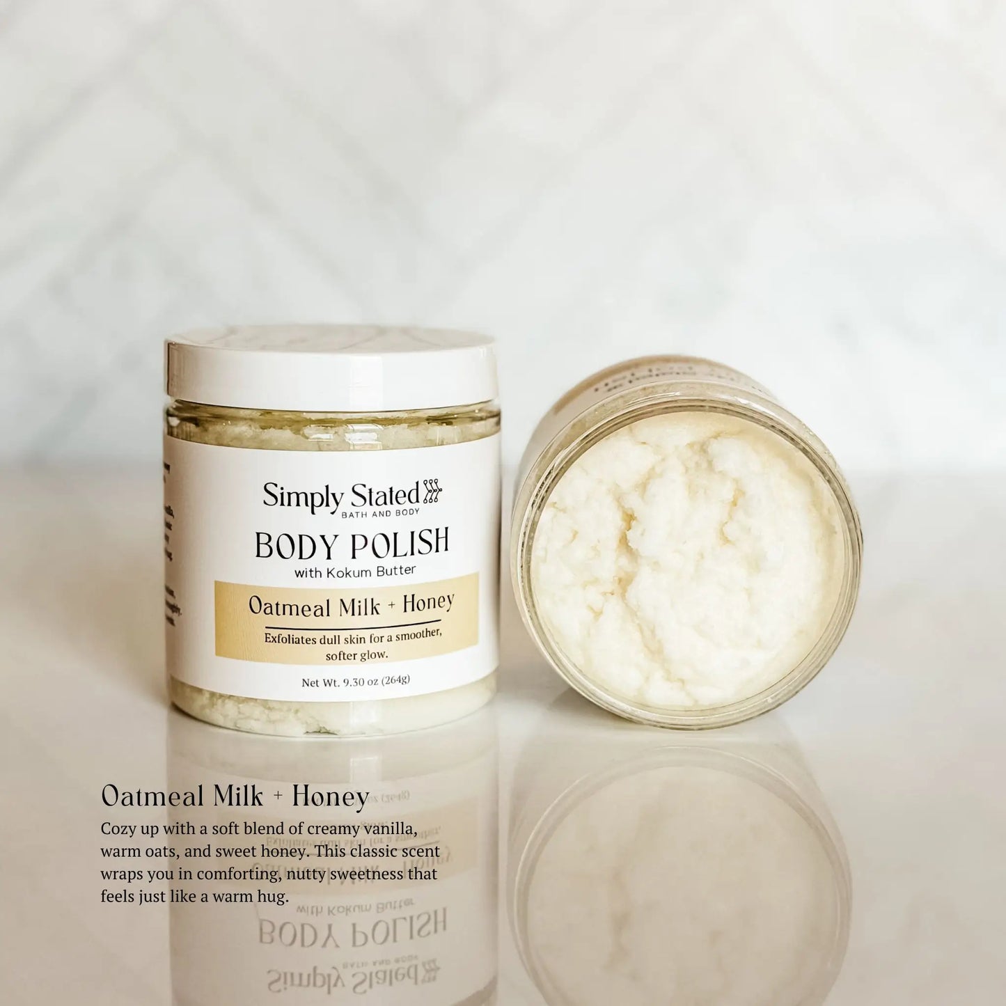 Simply Stated Oatmeal Milk + Honey Body Polish