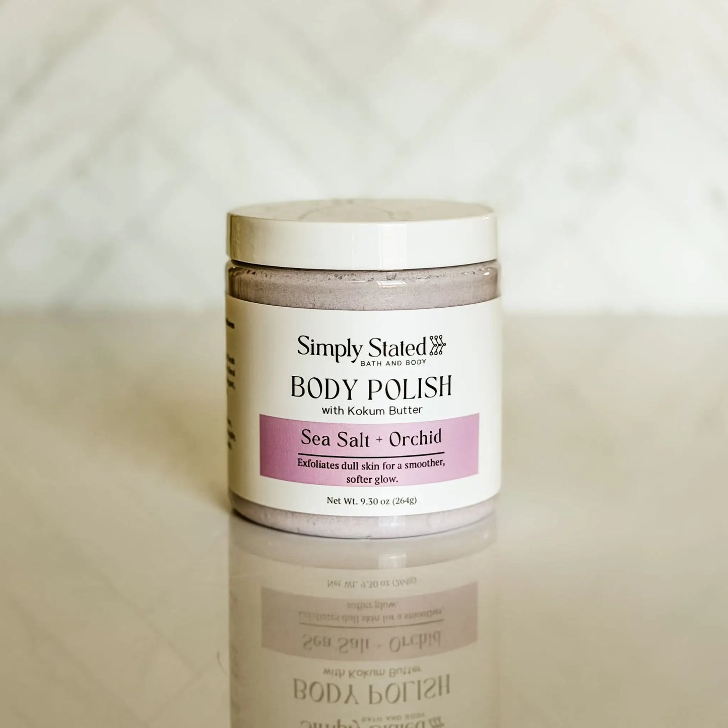 Simply Stated Sea Salt + Orchid Body Polish