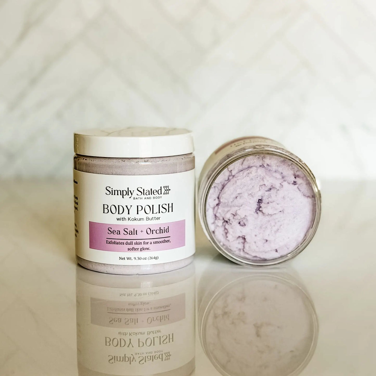 Simply Stated Sea Salt + Orchid Body Polish