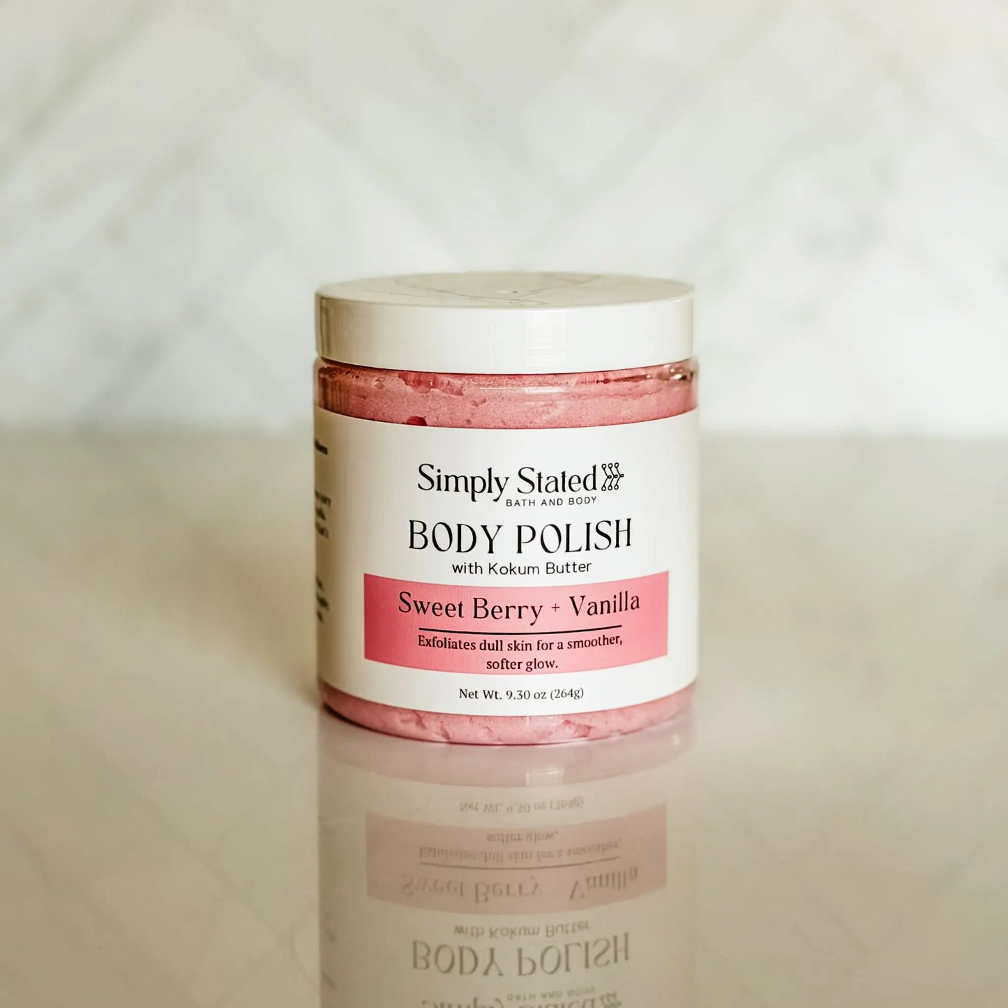 Simply Stated Sweet Berry + Vanilla Body Polish