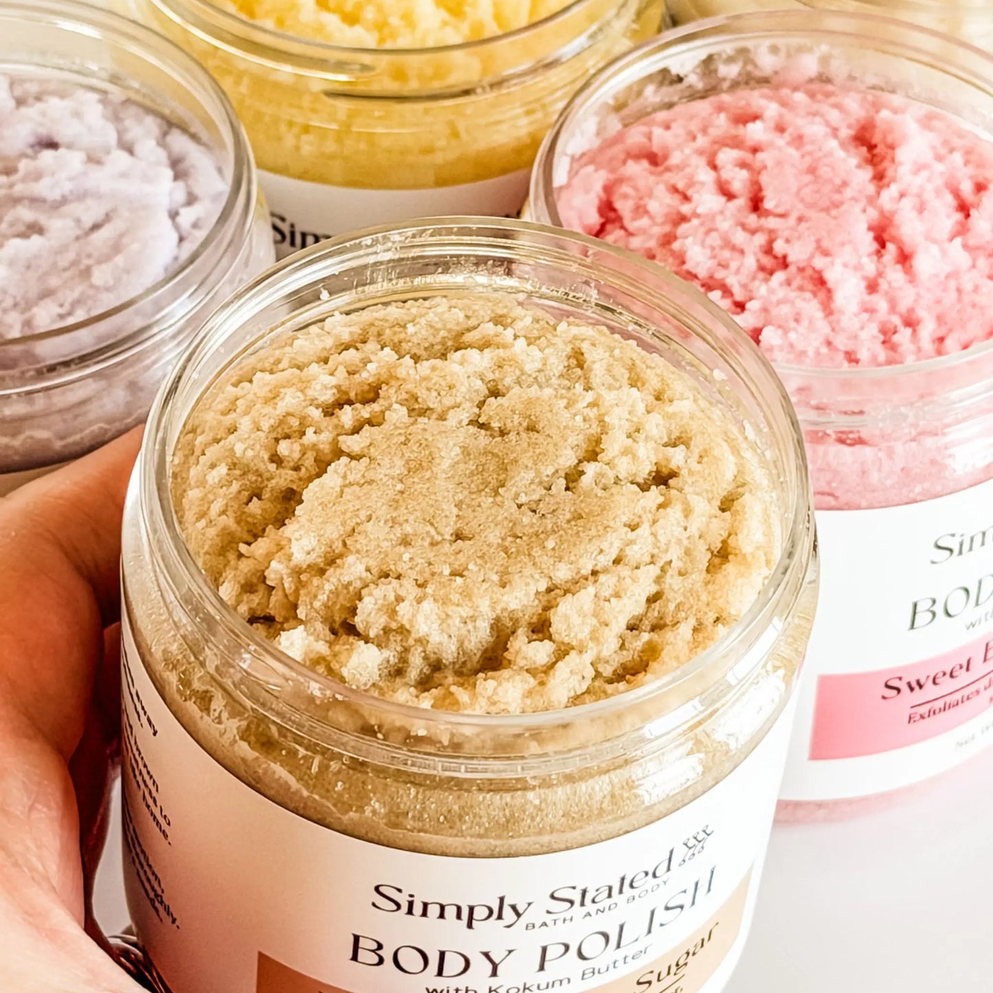 Simply Stated Warm Vanilla + Sugar Body Polish