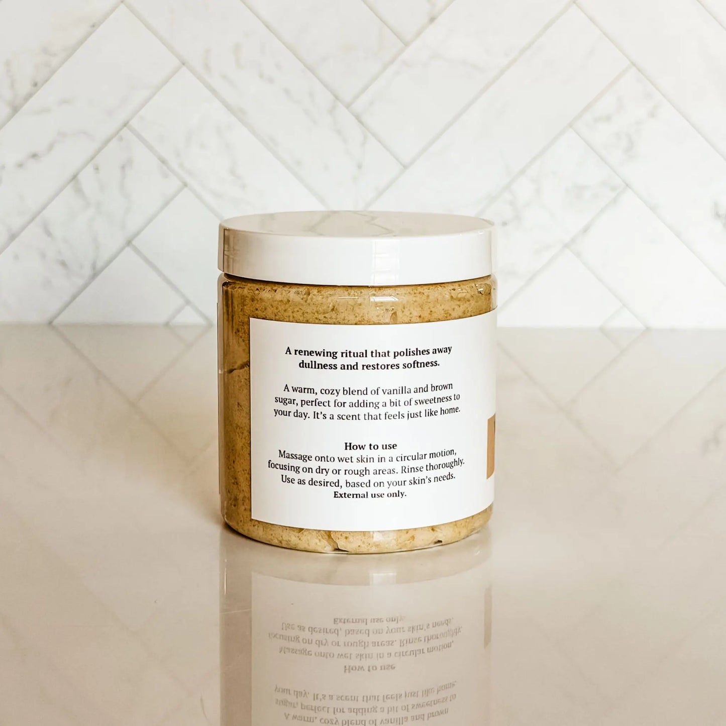 Simply Stated Warm Vanilla + Sugar Body Polish