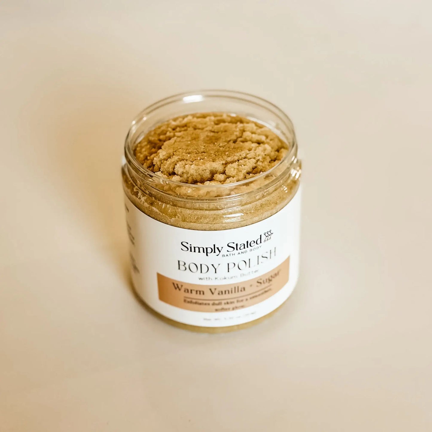 Simply Stated Warm Vanilla + Sugar Body Polish