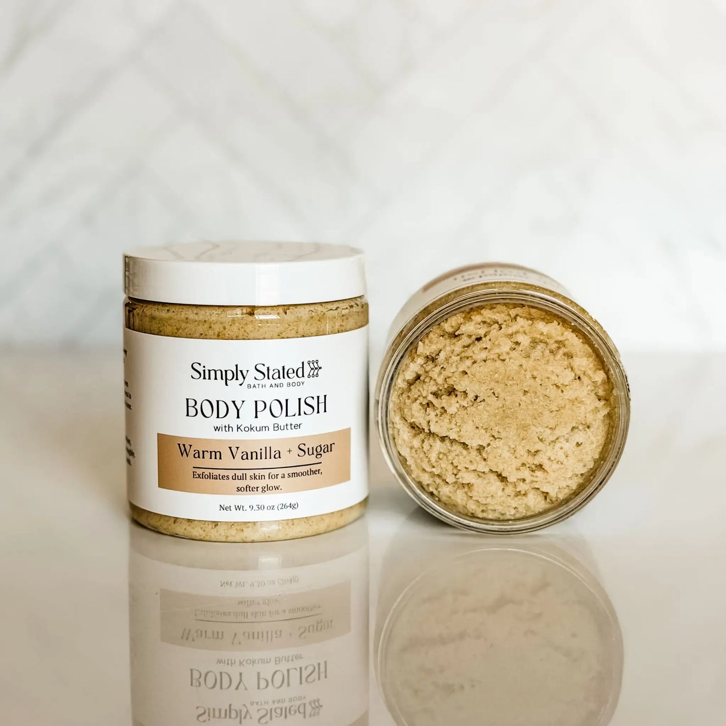 Simply Stated Warm Vanilla + Sugar Body Polish