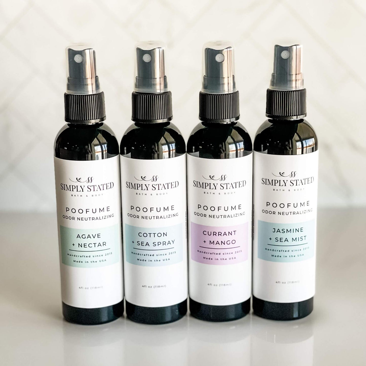 Agave + Nectar Poofume | Bathroom Odor Neutralizing Spray