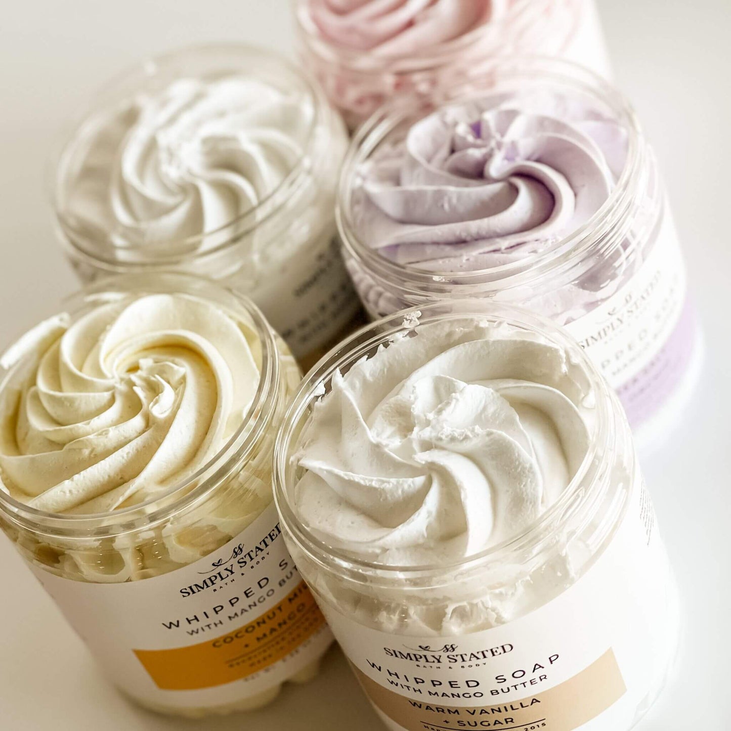 Simply Stated Sweet Berry + Vanilla Whipped Soap