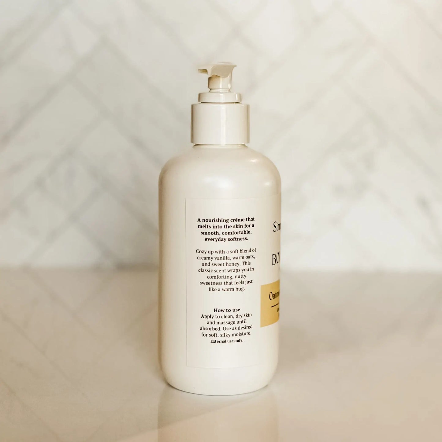 Simply Stated Oatmeal Milk + Honey Body Creme