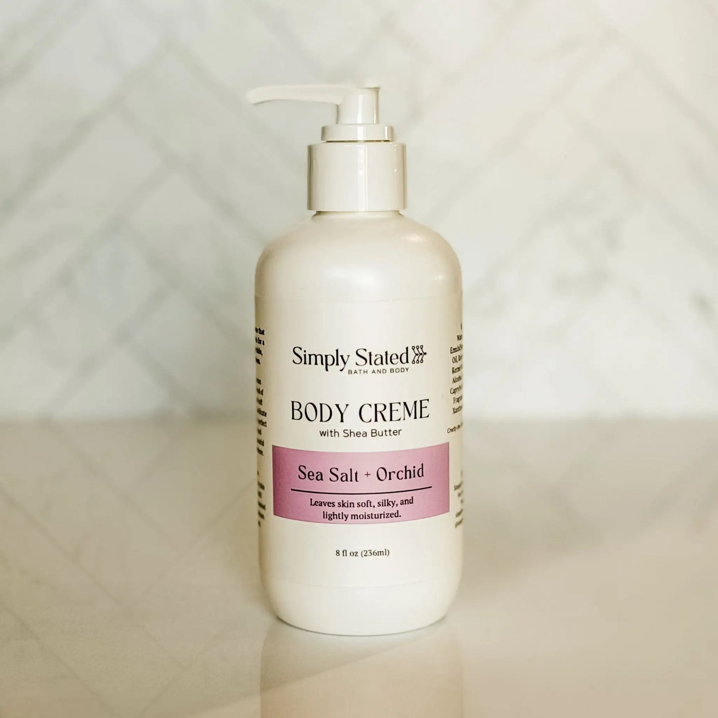Simply Stated Sea Salt + Orchid Body Creme