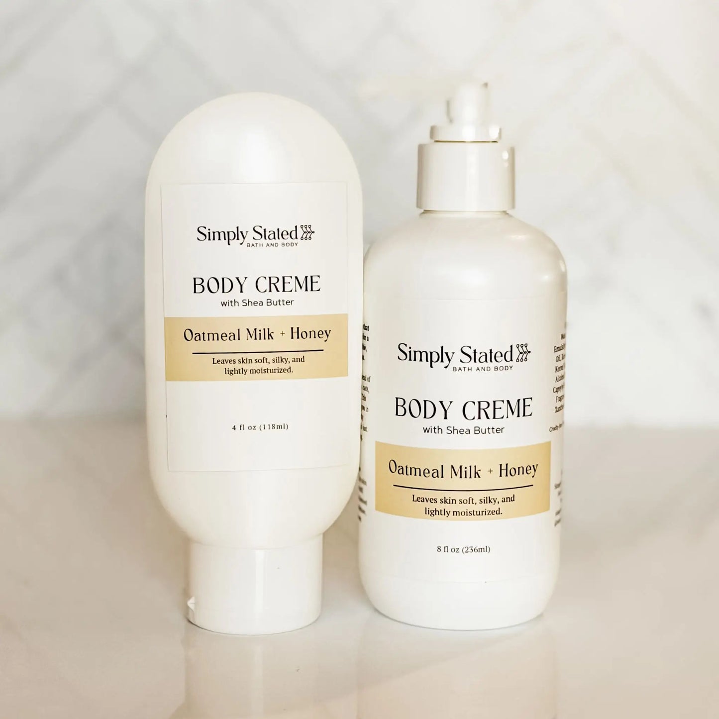 Simply Stated Oatmeal Milk + Honey Body Creme