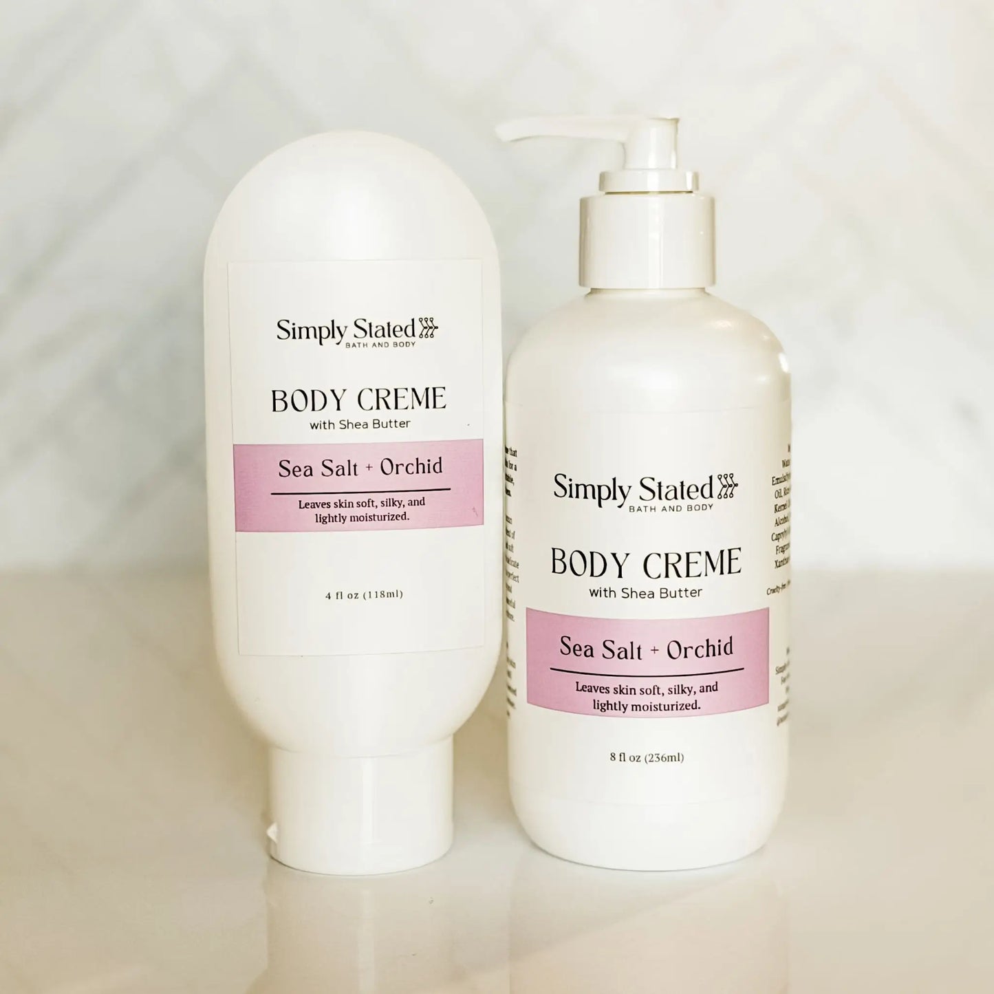 Simply Stated Sea Salt + Orchid Body Creme