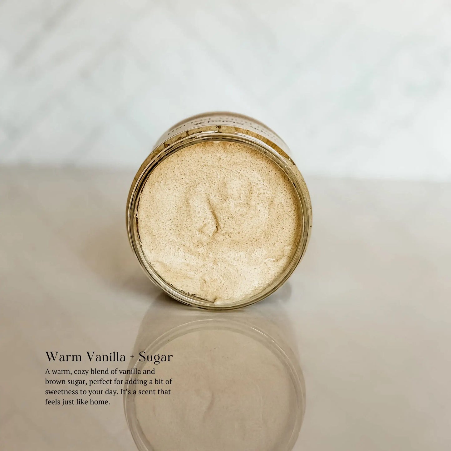 Simply Stated Warm Vanilla + Sugar Foaming Body Polish