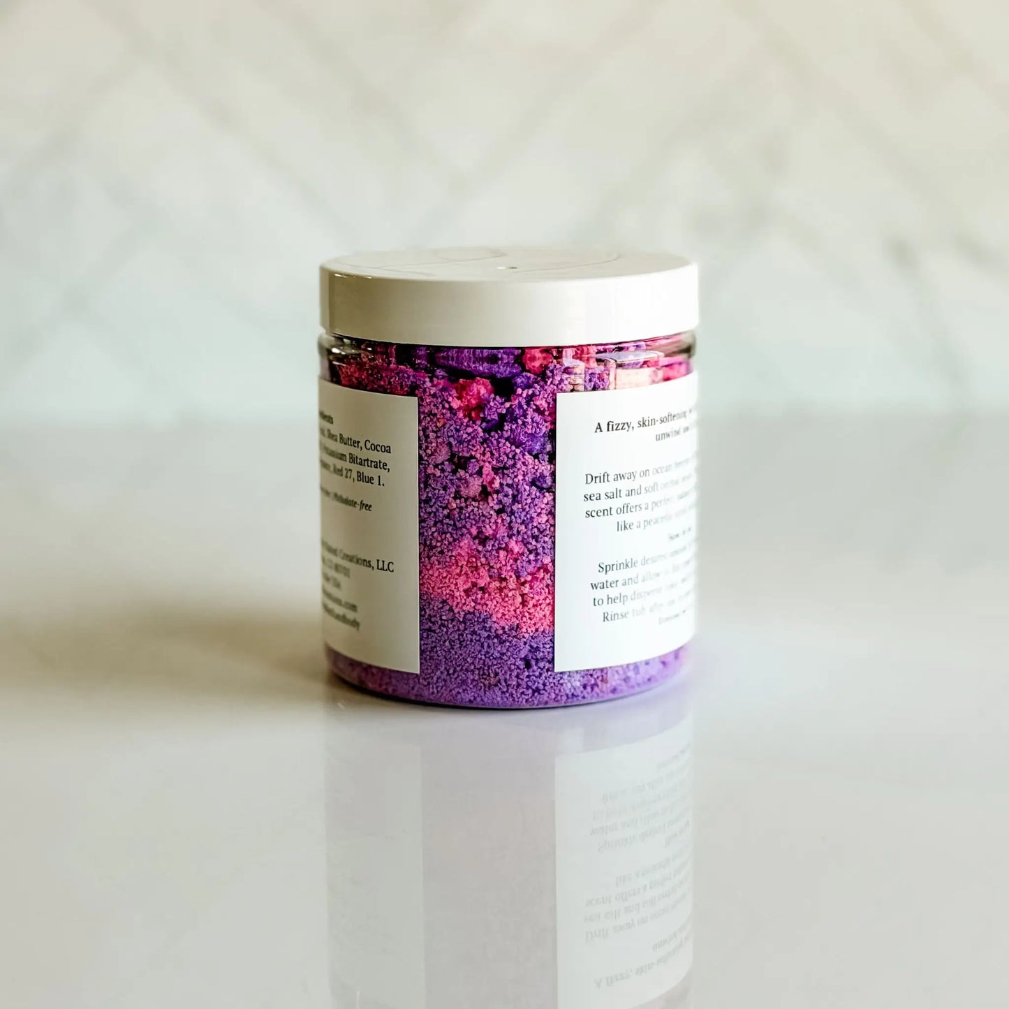 Simply Stated Sea Salt + Orchid Bath Bomb Powder