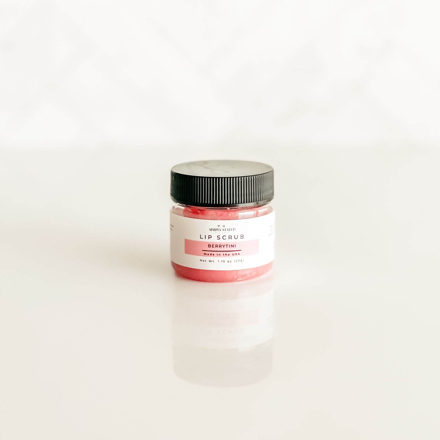 Simply Stated Creations Signature Lip Scrub – Exfoliating Sugar Scrub for Soft Lips