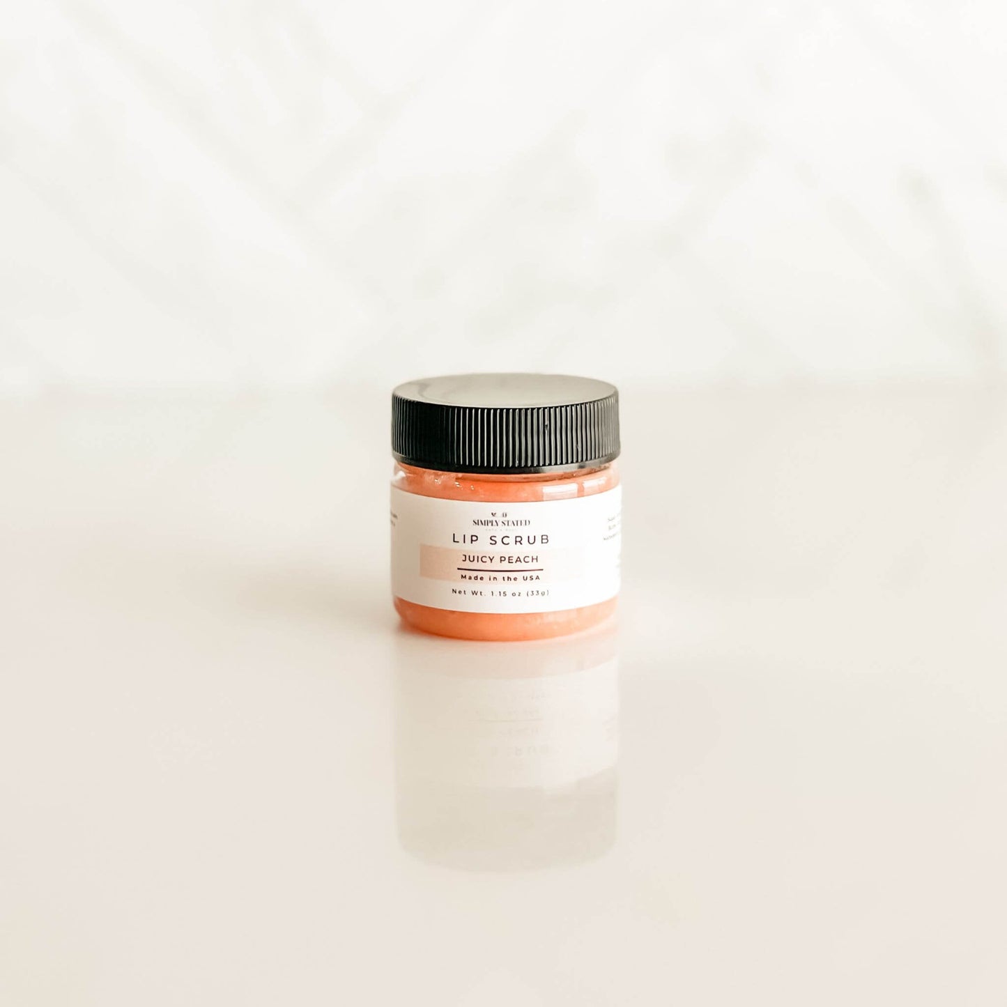 Simply Stated Creations Signature Lip Scrub – Exfoliating Sugar Scrub for Soft Lips